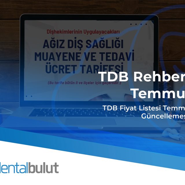 TDB Rehber Tarife 2024 Güncel Fiyat Listesi Açıklandı! DentalBulut